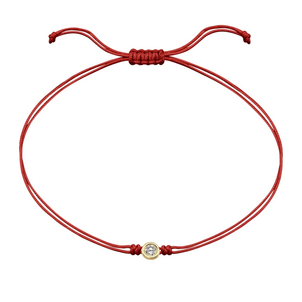 Magal Jewelry authentic diamond classic string of love bracelet 14k yellow gold